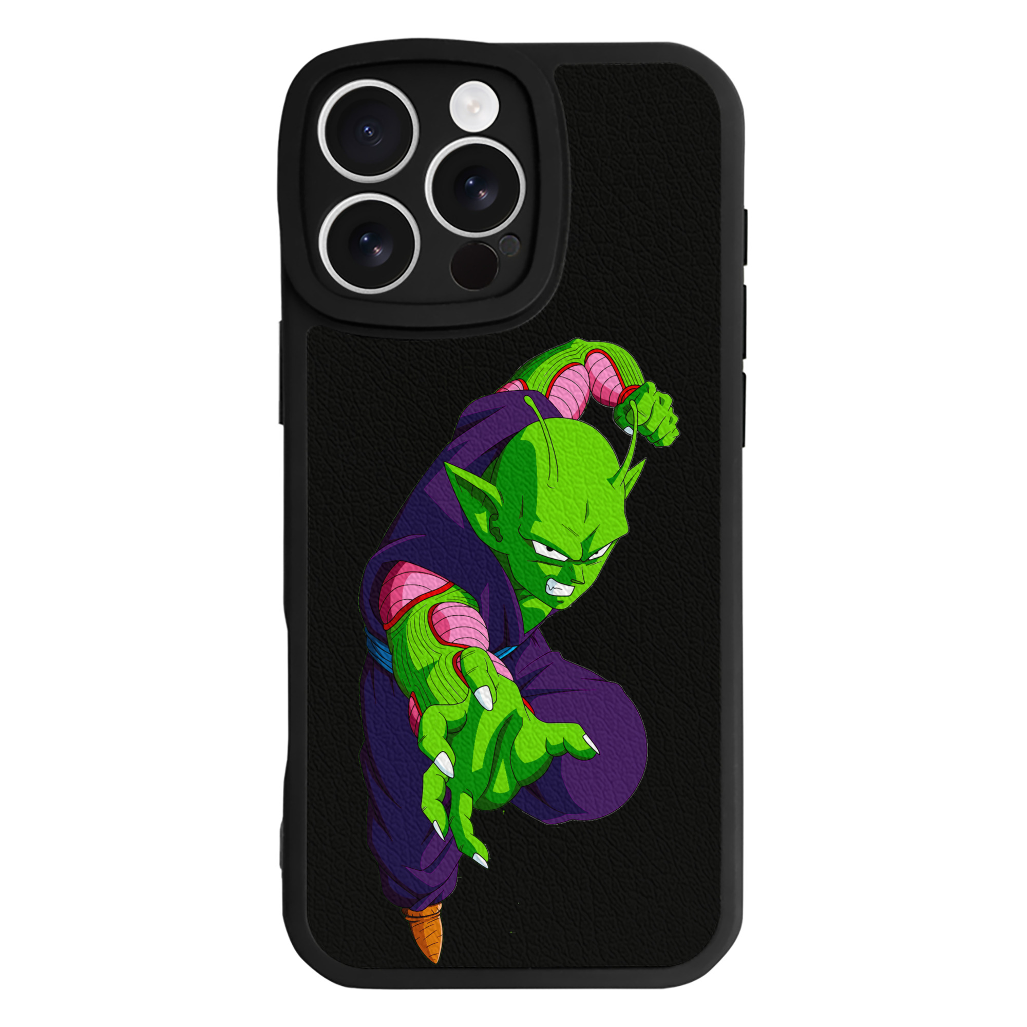 （画像用） ドラゴンボール ピッコロ DRAGON BALL Piccolo 【iPhone 16シリーズ対応】シリコンスマホケース（レザー調） 材質：シリコン